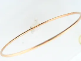4642 - 19.2k Portuguese Gold Solid Round Bangle