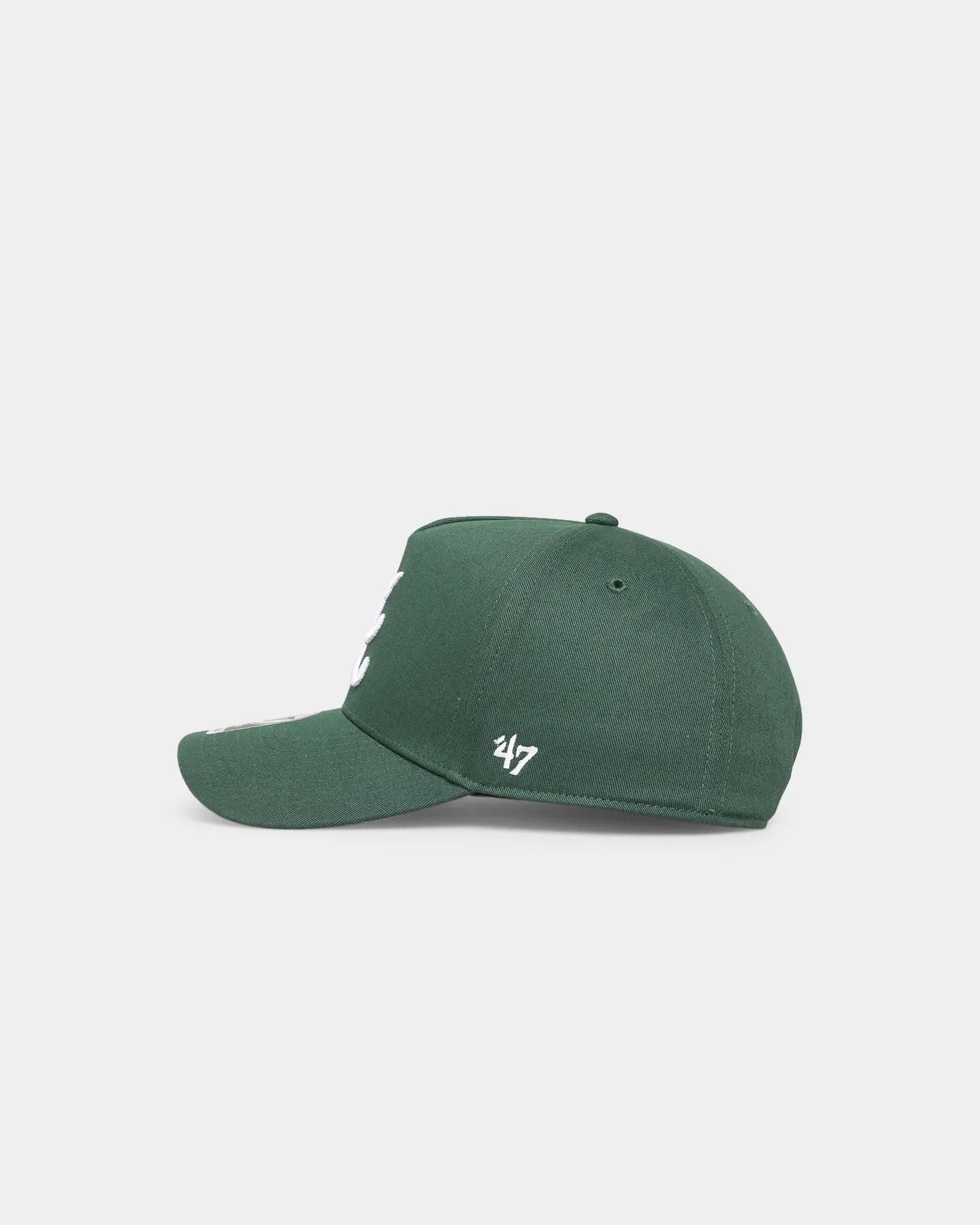47 Brand Atlanta Braves Sure Shot MVP DT Snapback Dark Green/Red