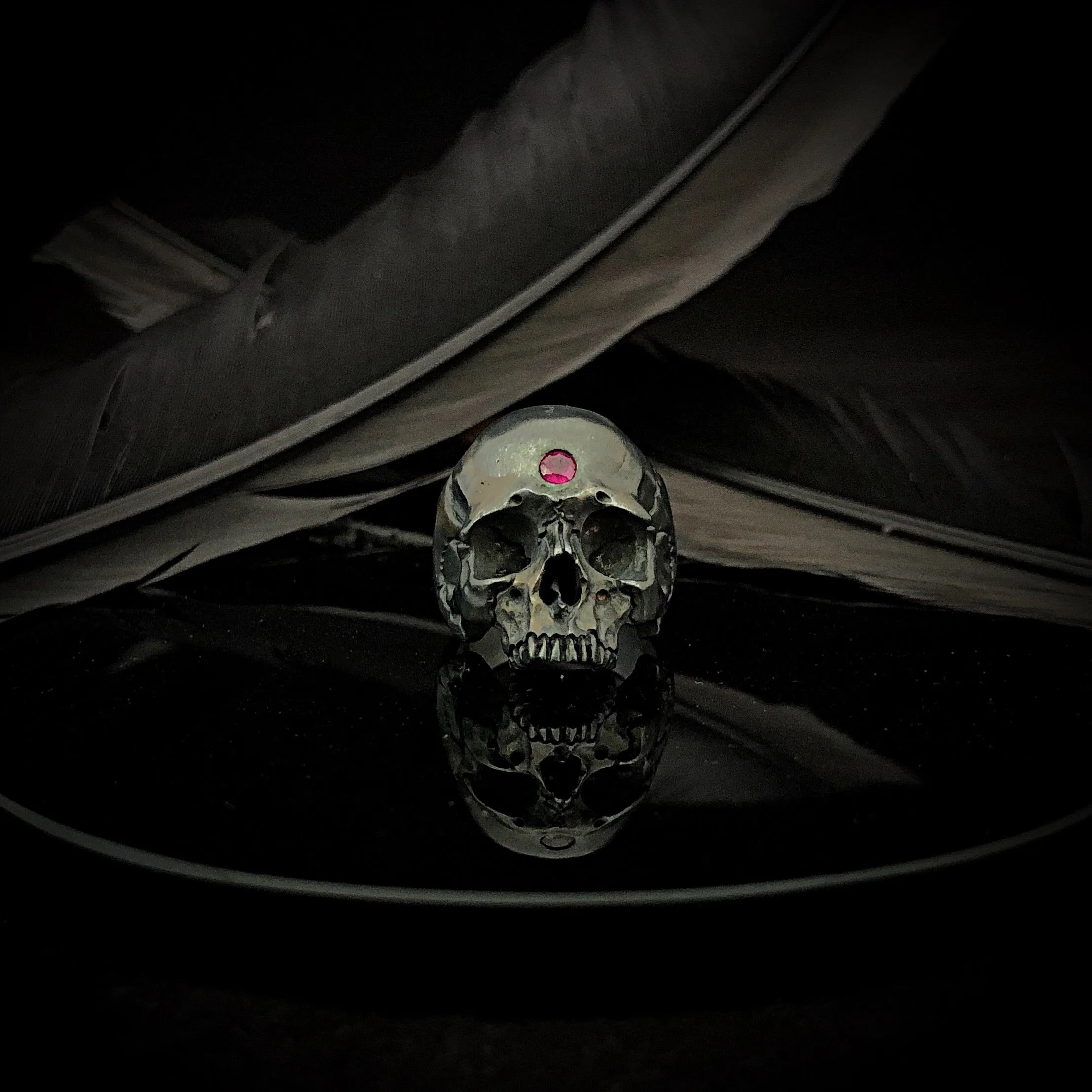 925 Third Eye Open Ring