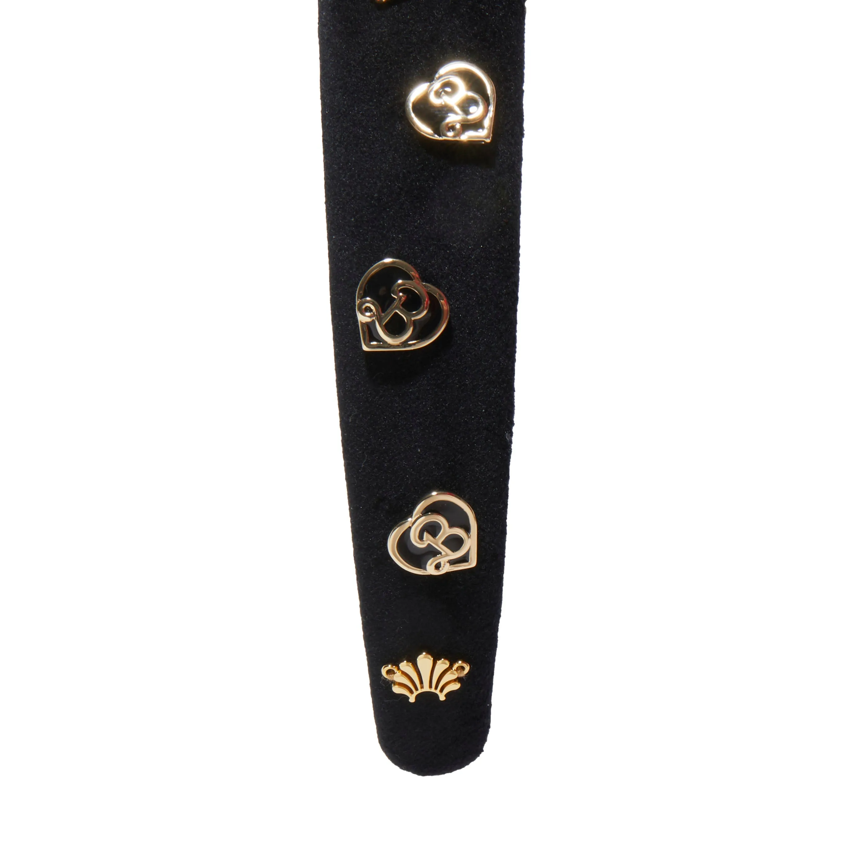 BARBIE™ X LELE SADOUGHI JET HEART CHARM HEADBAND