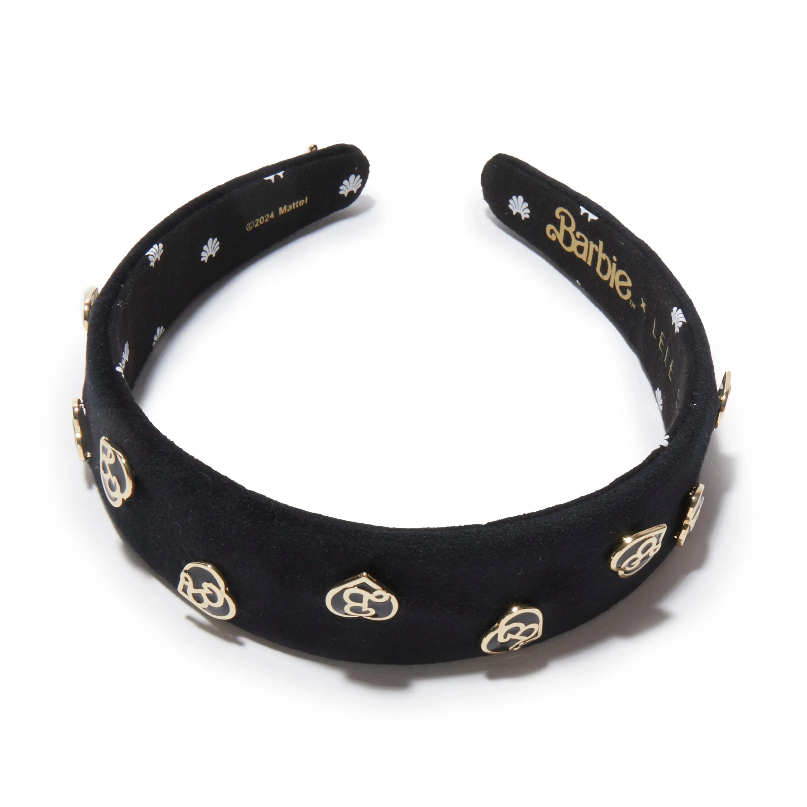 BARBIE™ X LELE SADOUGHI JET HEART CHARM HEADBAND