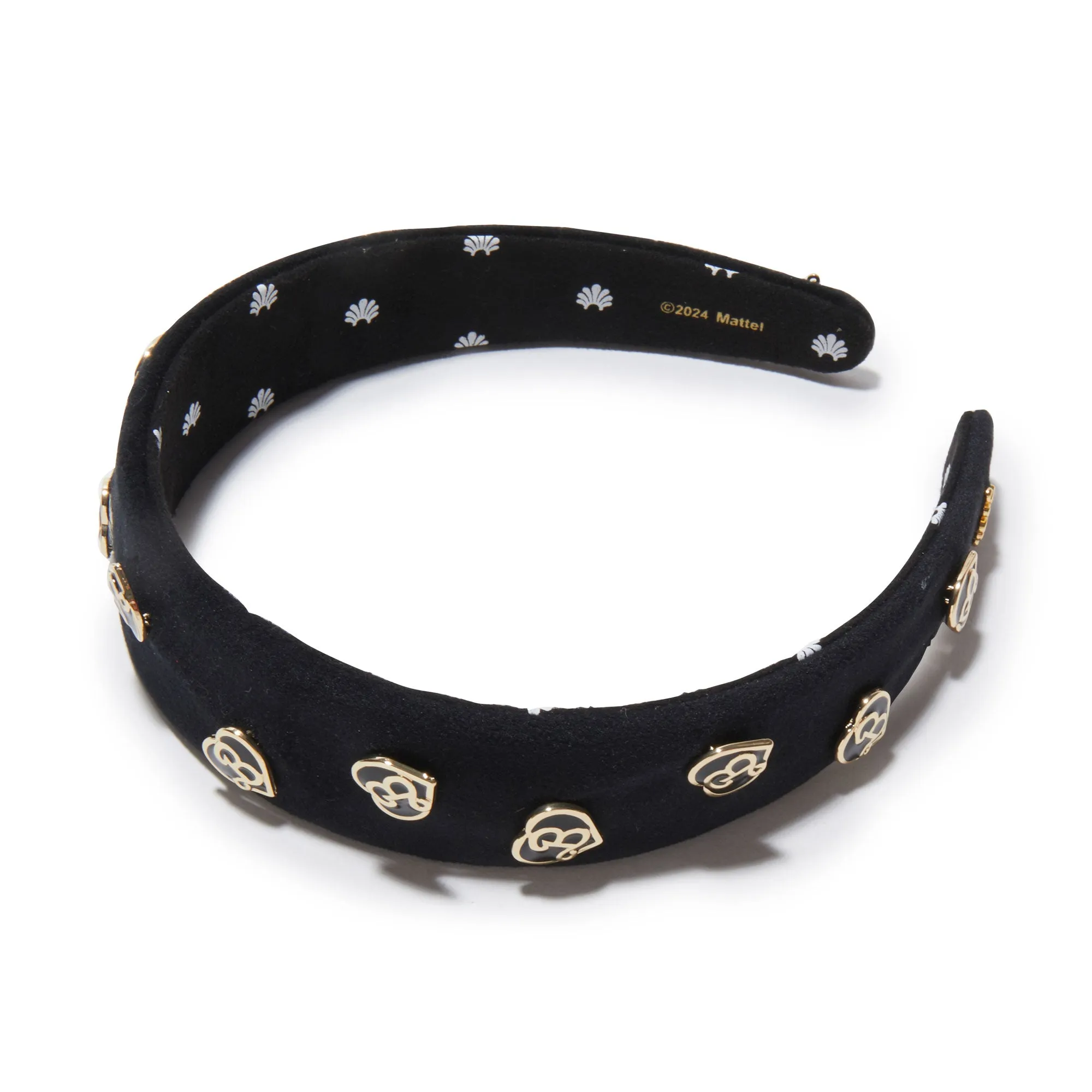 BARBIE™ X LELE SADOUGHI JET HEART CHARM HEADBAND