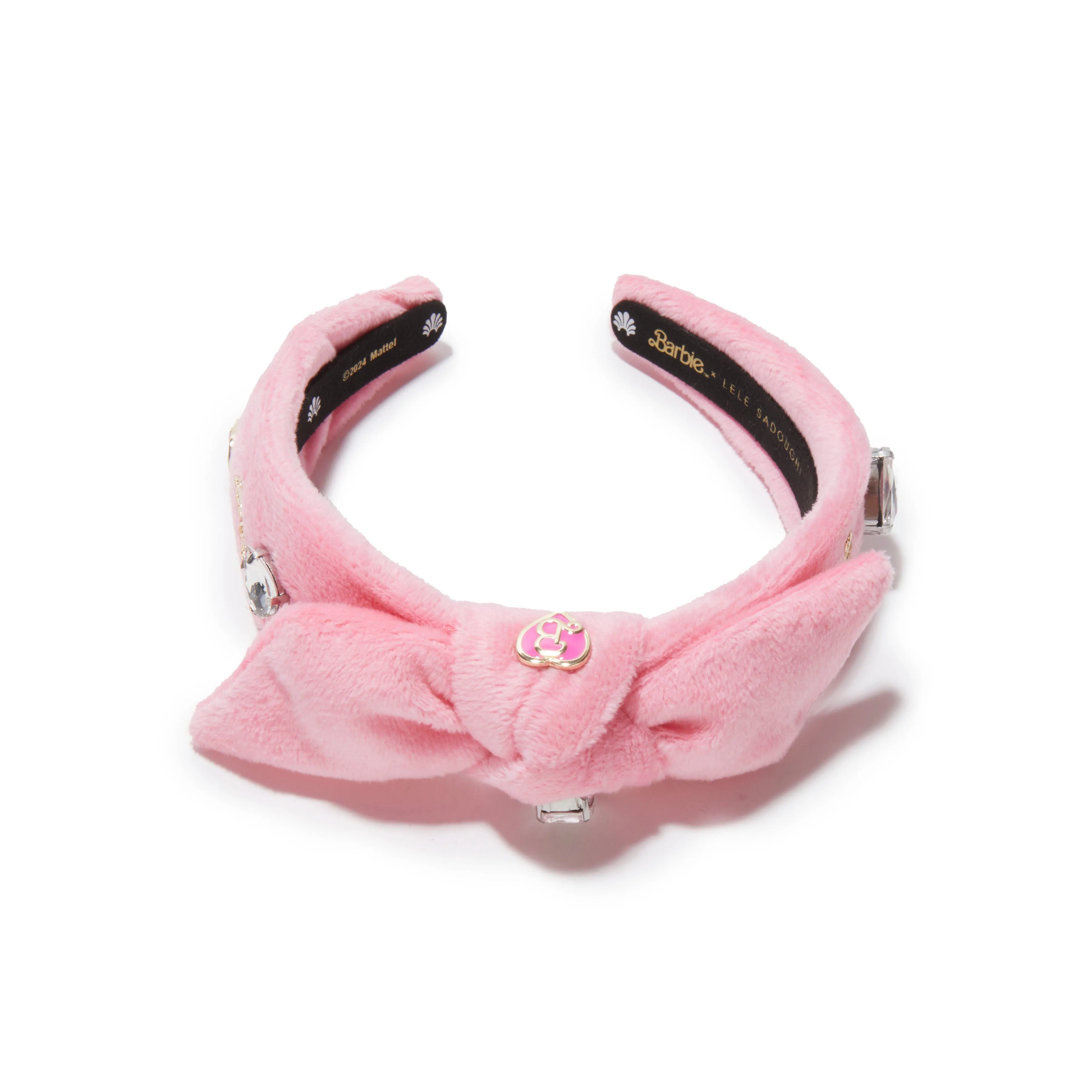 BARBIE™ X LELE SADOUGHI LIPSTICK PINK CHARMS KIDS HEADBAND