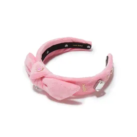 BARBIE™ X LELE SADOUGHI LIPSTICK PINK CHARMS KIDS HEADBAND