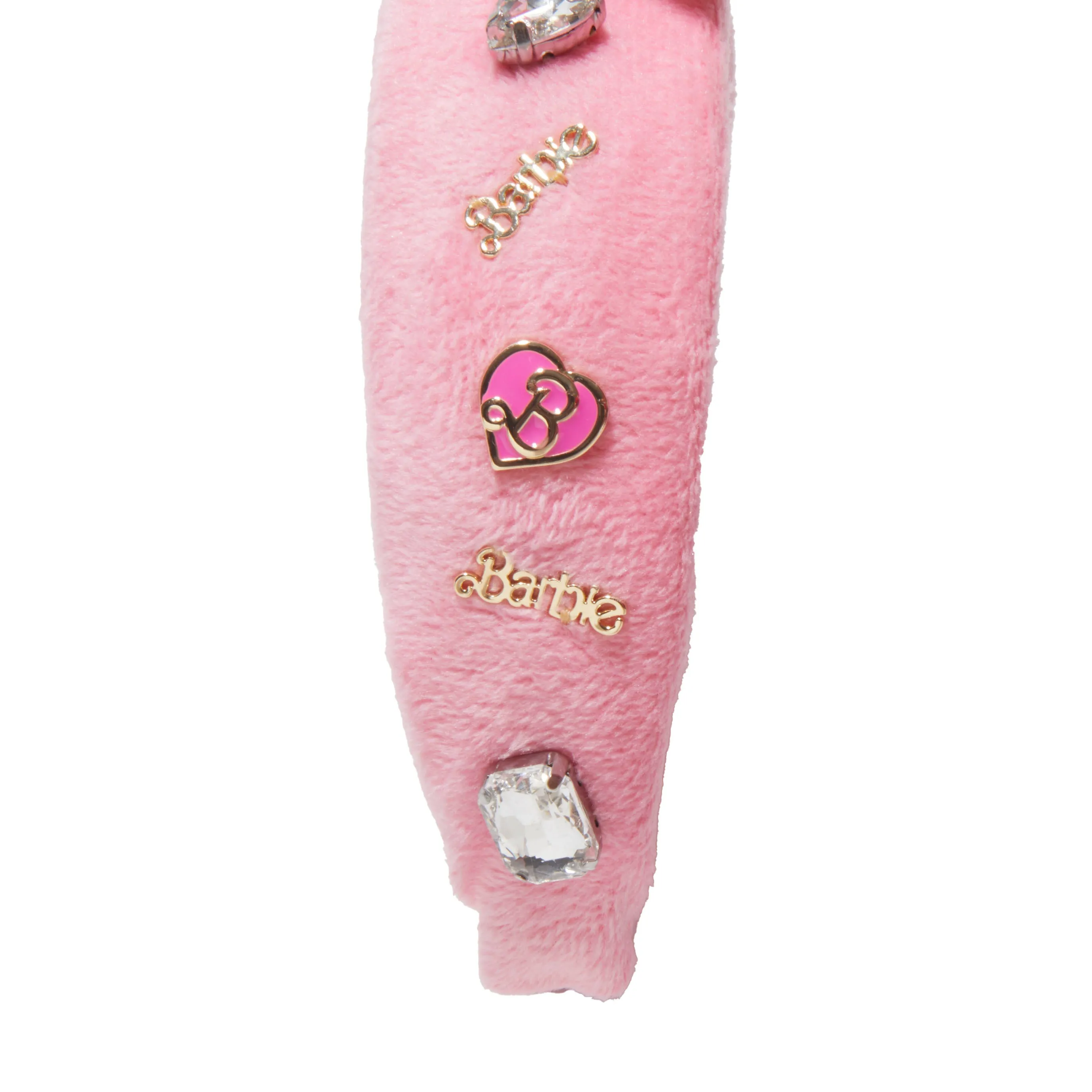 BARBIE™ X LELE SADOUGHI LIPSTICK PINK CHARMS KIDS HEADBAND