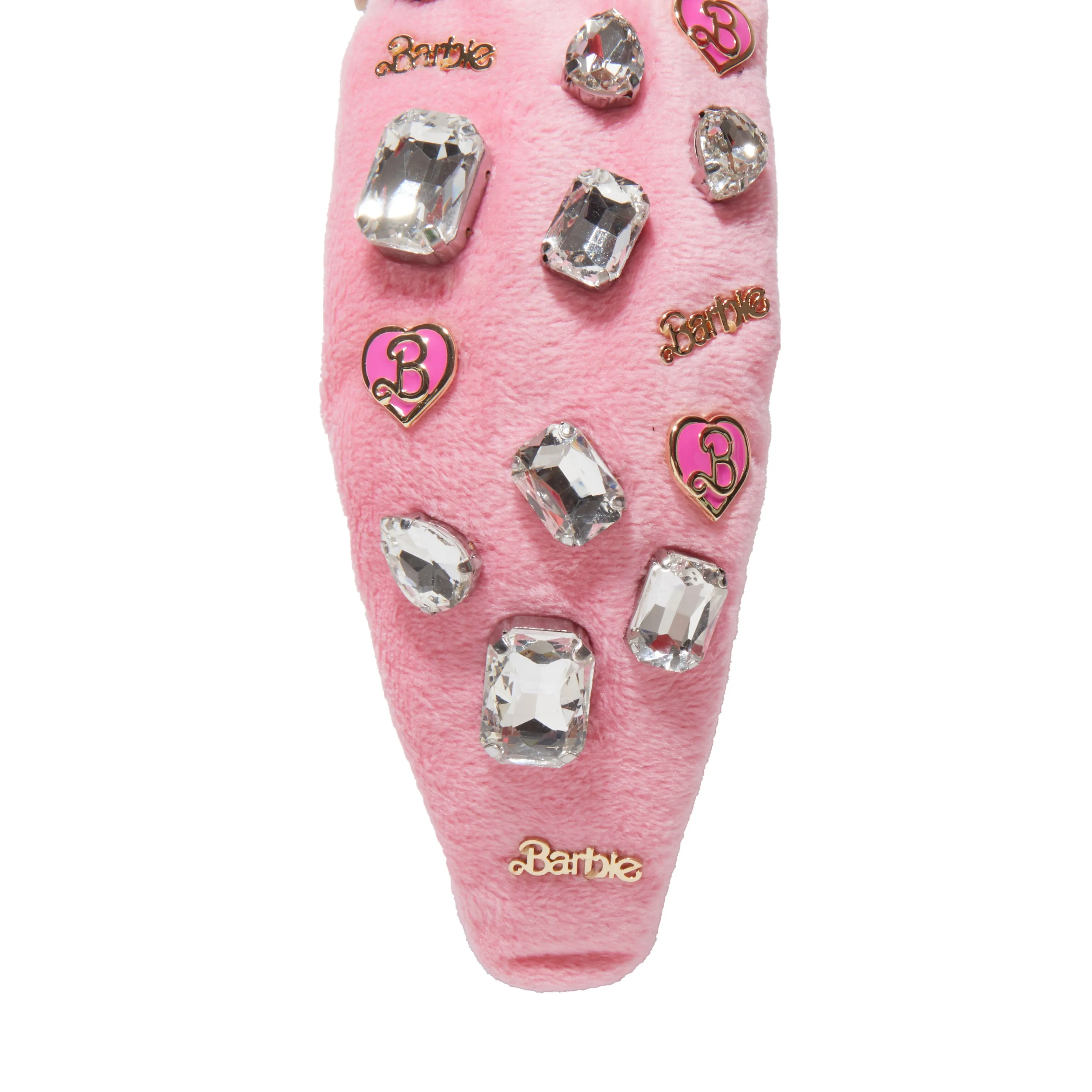 BARBIE™ X LELE SADOUGHI LIPSTICK PINK CHARMS KNOTTED HEADBAND