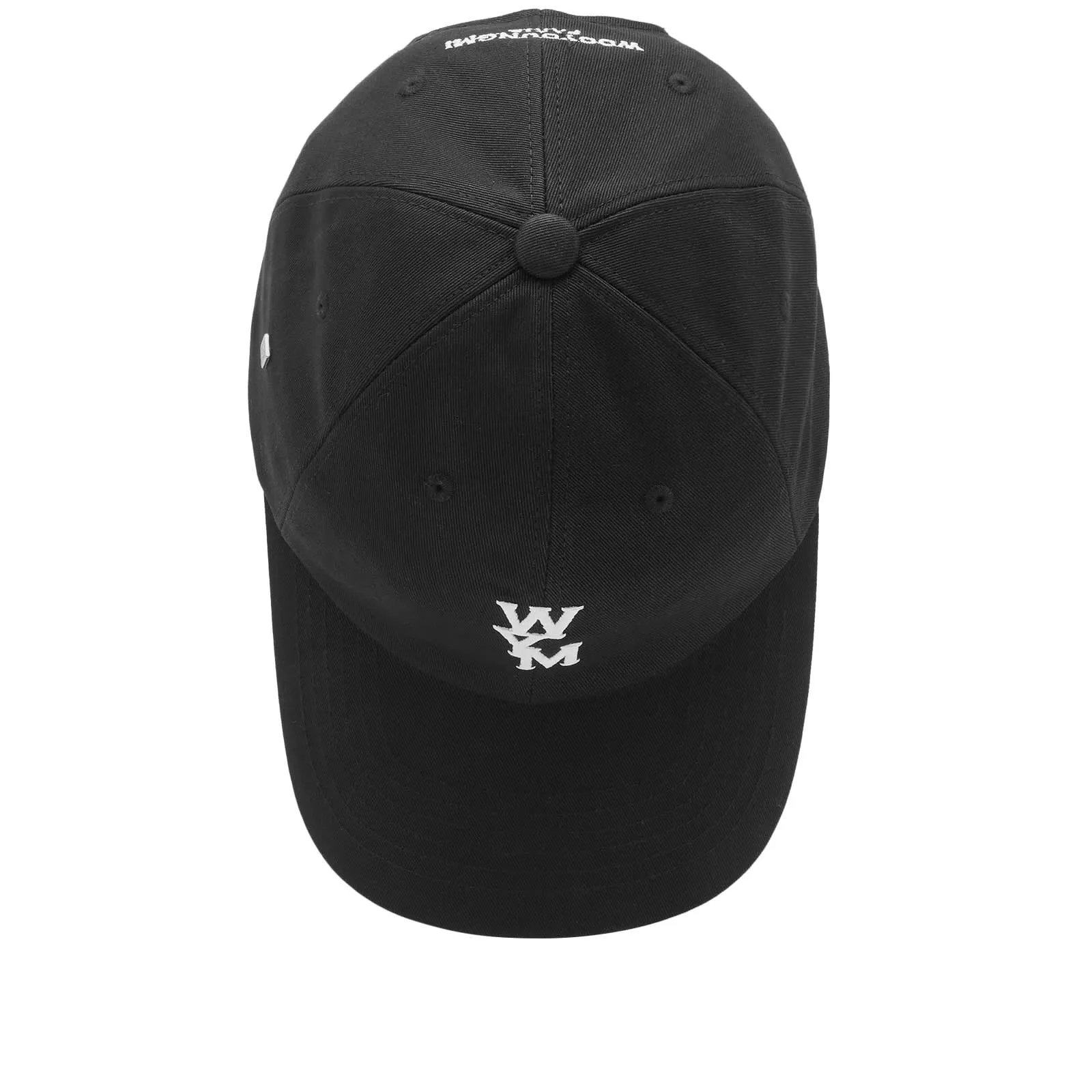 Baseball cap Wooyoungmi Wm Logo, black