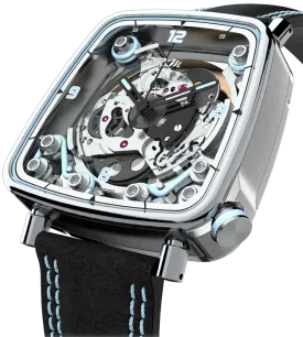 BM Watch FF39-4 Grey Titanium Light Blue