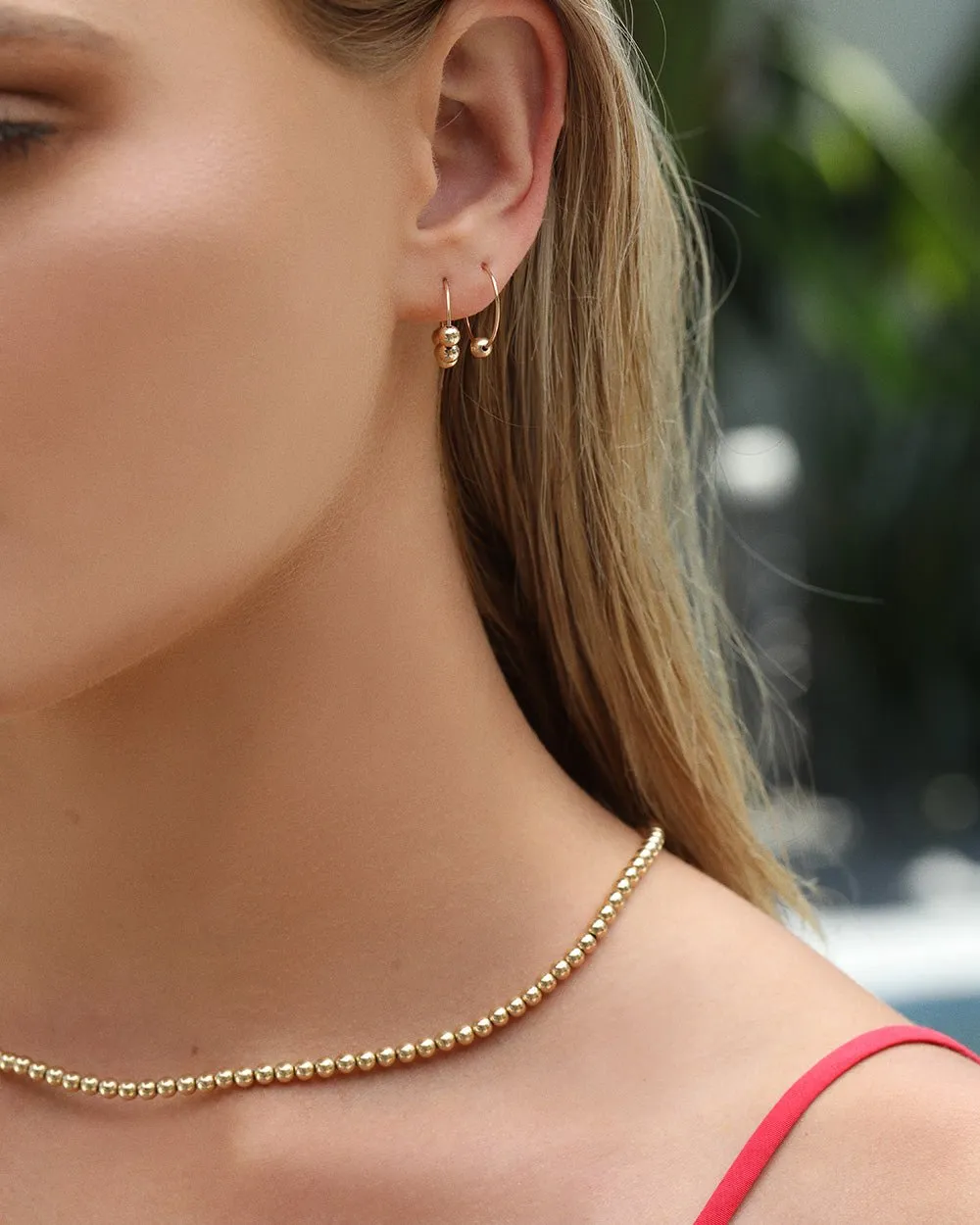 Classic Hoop Earrings  - 14k Yellow Gold Fill