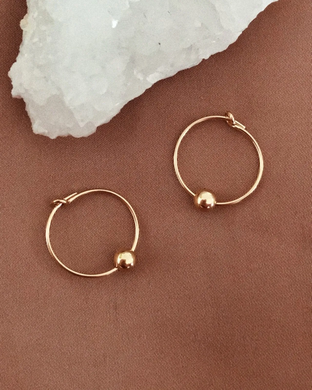 Classic Hoop Earrings  - 14k Yellow Gold Fill