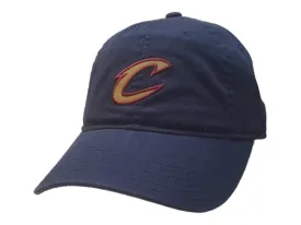 Cleveland Cavaliers Mitchell & Ness Navy Adj. Reflective Logo Baseball Hat Cap
