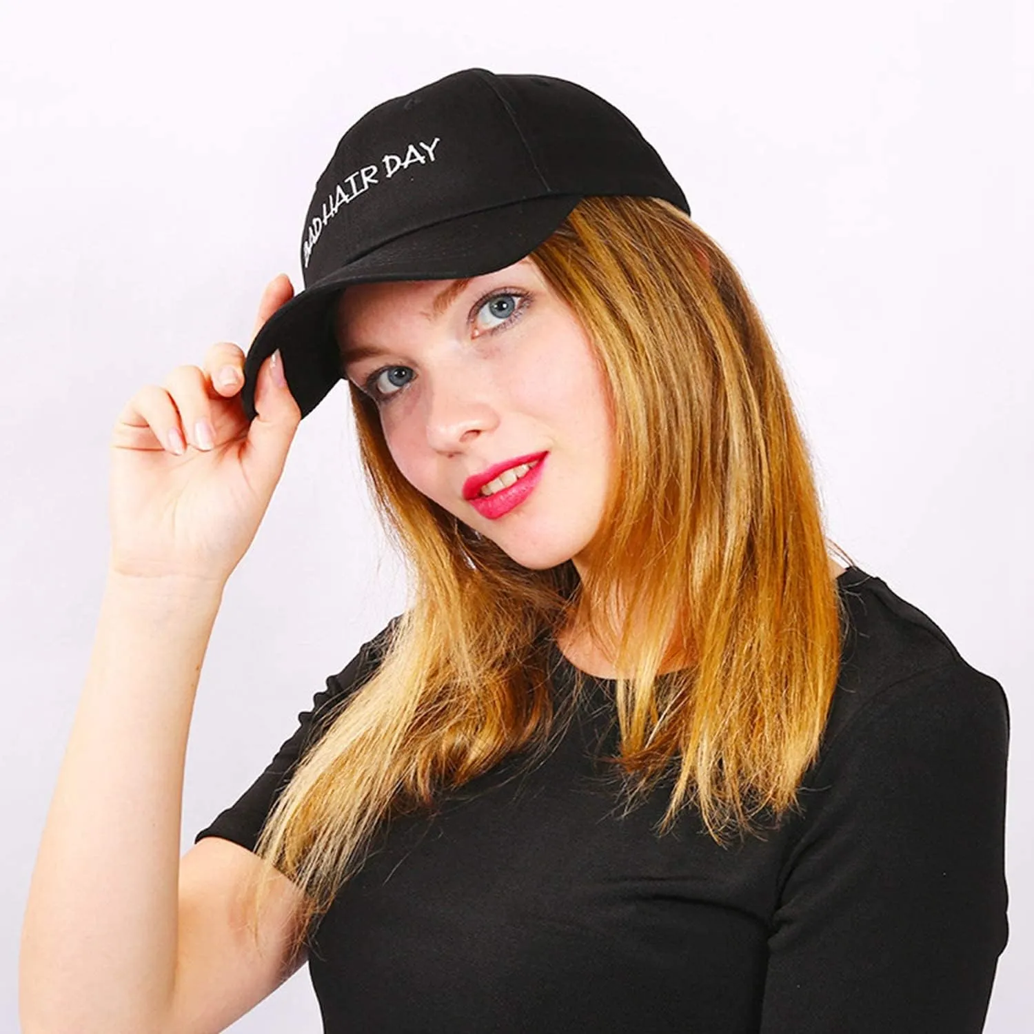 Custom Baseball Cap with Your Text,Personalized Adjustable Trucker Caps Casual Sun Peak Hat for Gifts