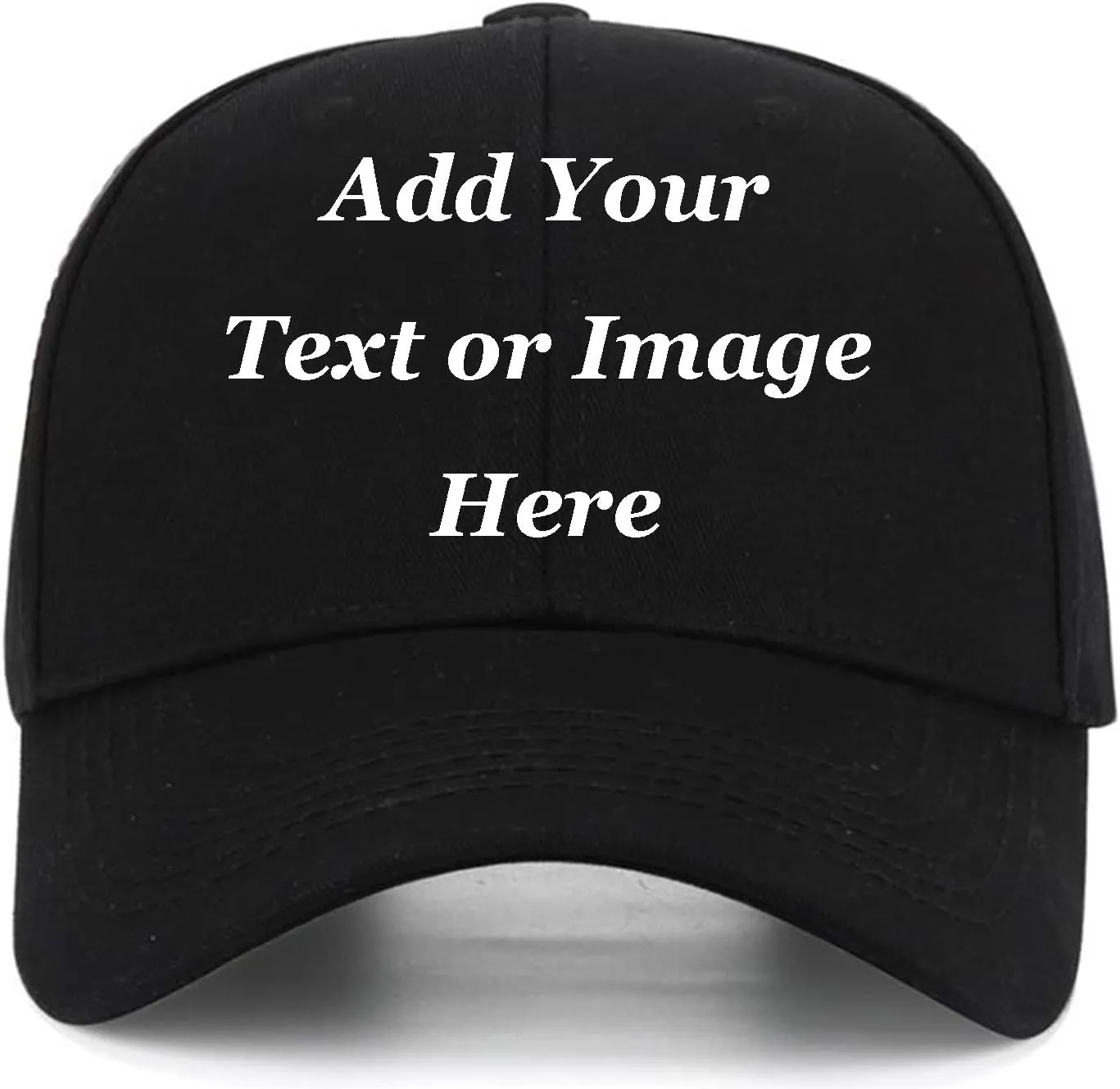 Custom Baseball Cap with Your Text,Personalized Adjustable Trucker Caps Casual Sun Peak Hat for Gifts