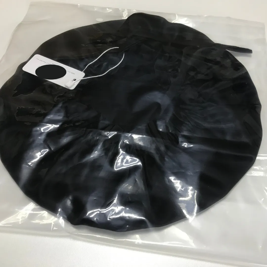 Custom Wholesale Silk Bonnet with Tie - Adjustale & Double Side