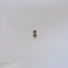 Diamond Seedling Stud Earring - Solid 14kt