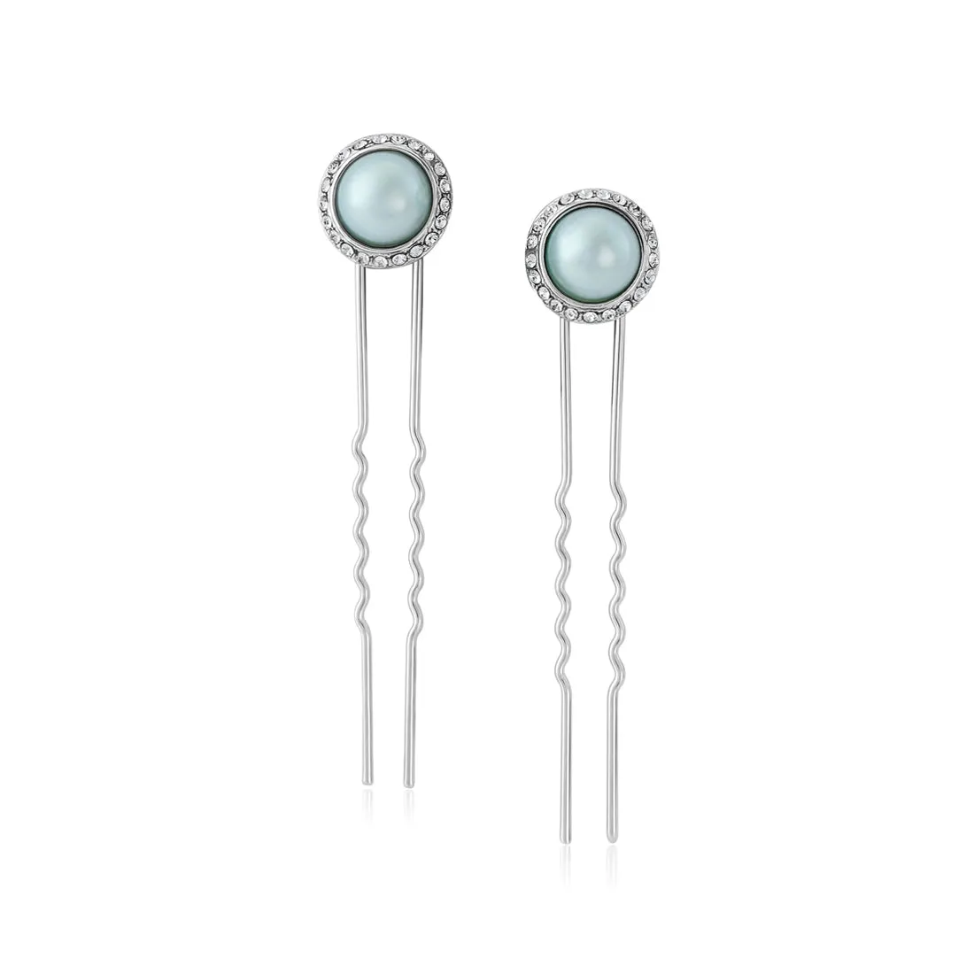 Duck Egg Dream Hair Pins