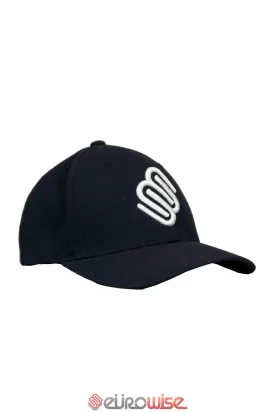 EUROWISE EW LOGO FITTED HAT (NAVY/WHITE STITCH)