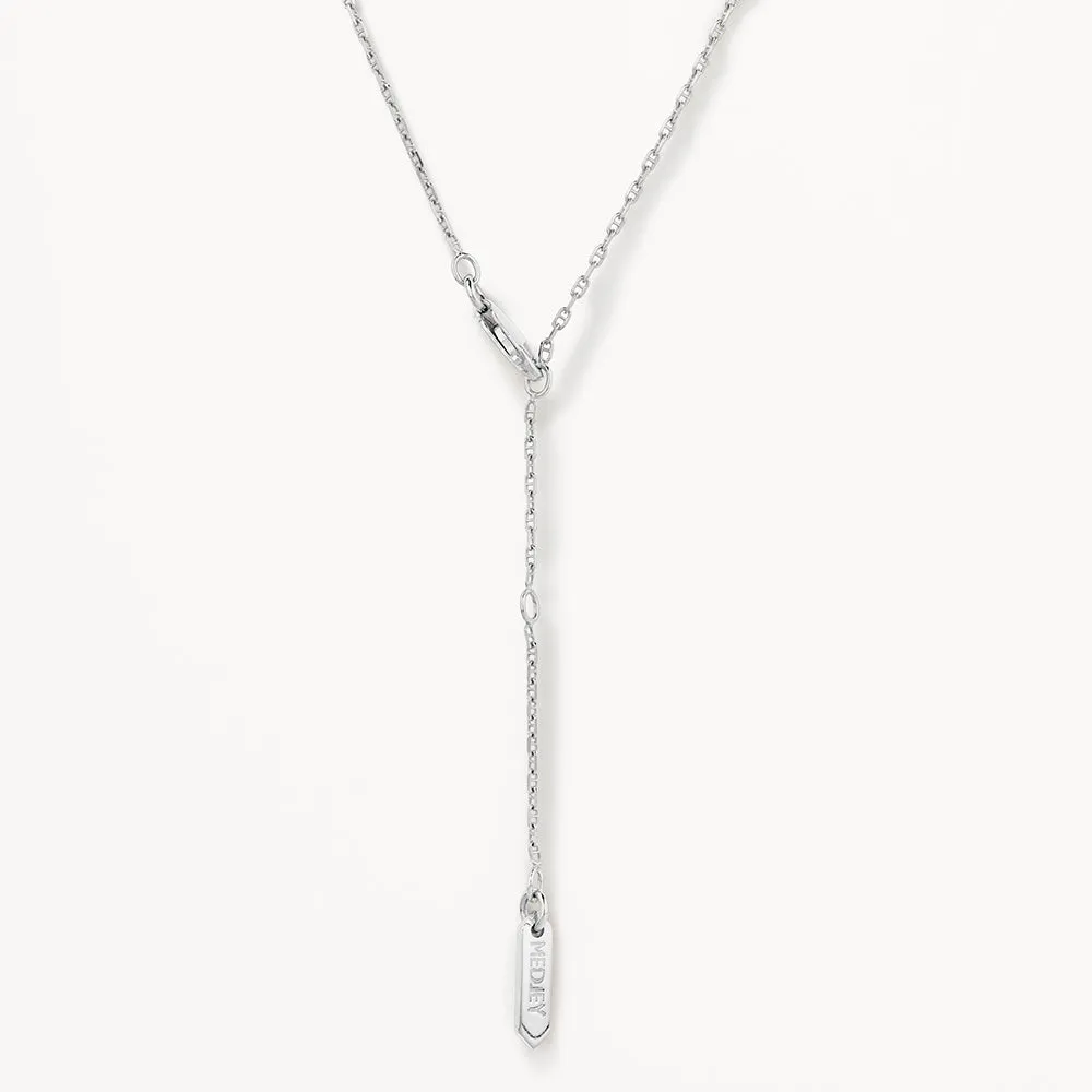 Fine Anchor Chain Necklace in Silver
