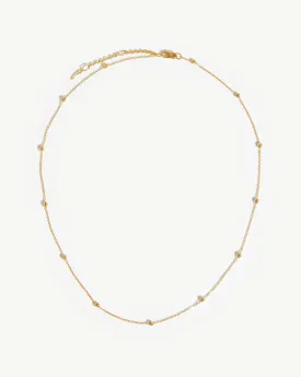 Fine Bobble Chain Necklace