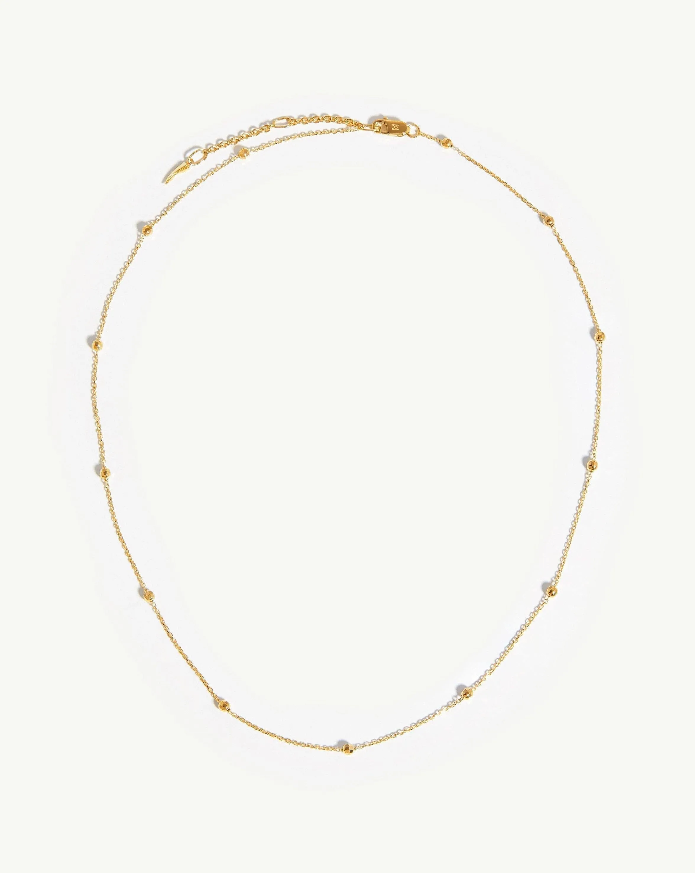 Fine Bobble Chain Necklace