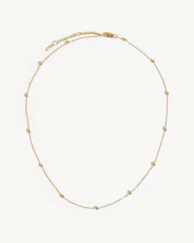 Fine Bobble Chain Necklace