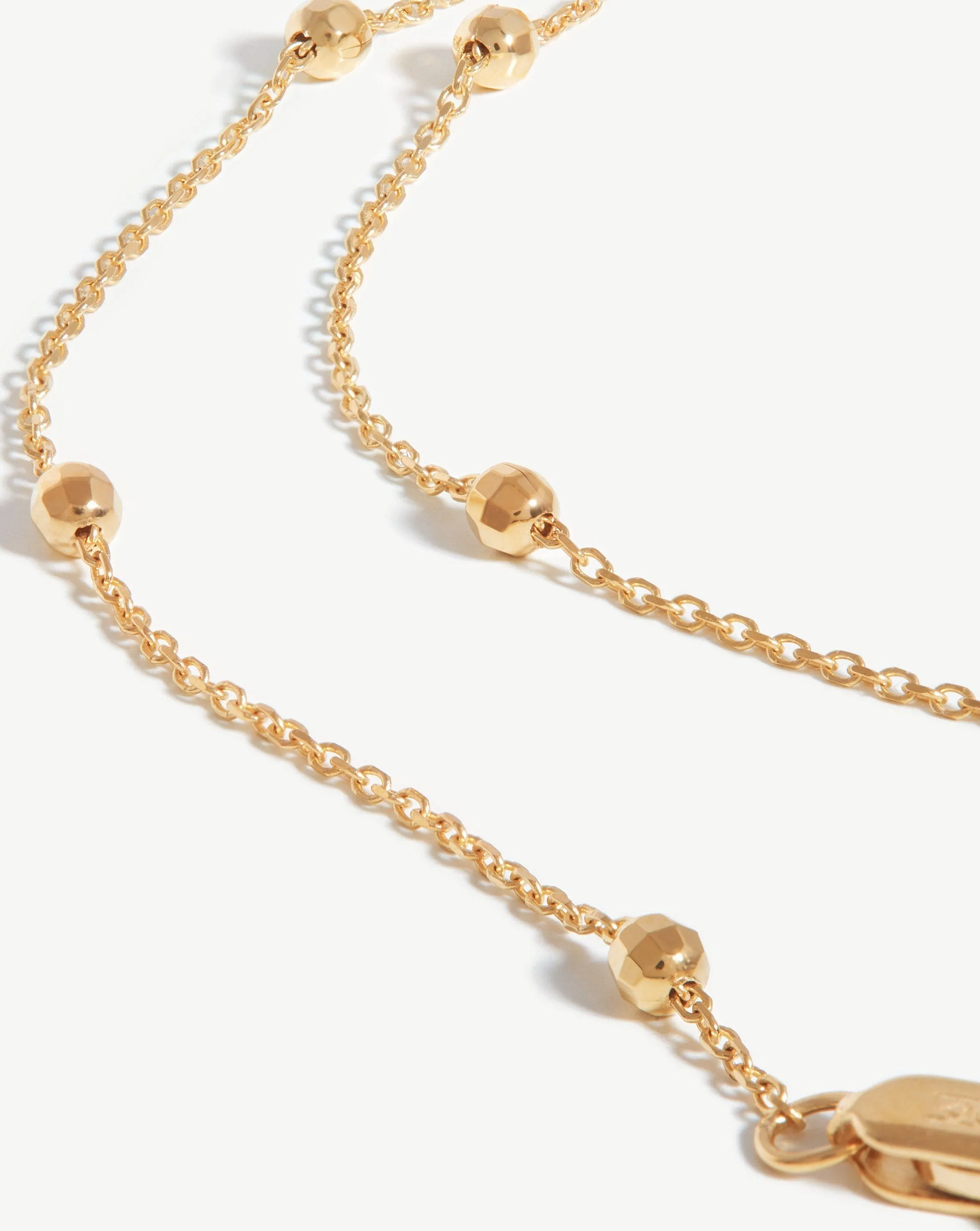 Fine Bobble Chain Necklace