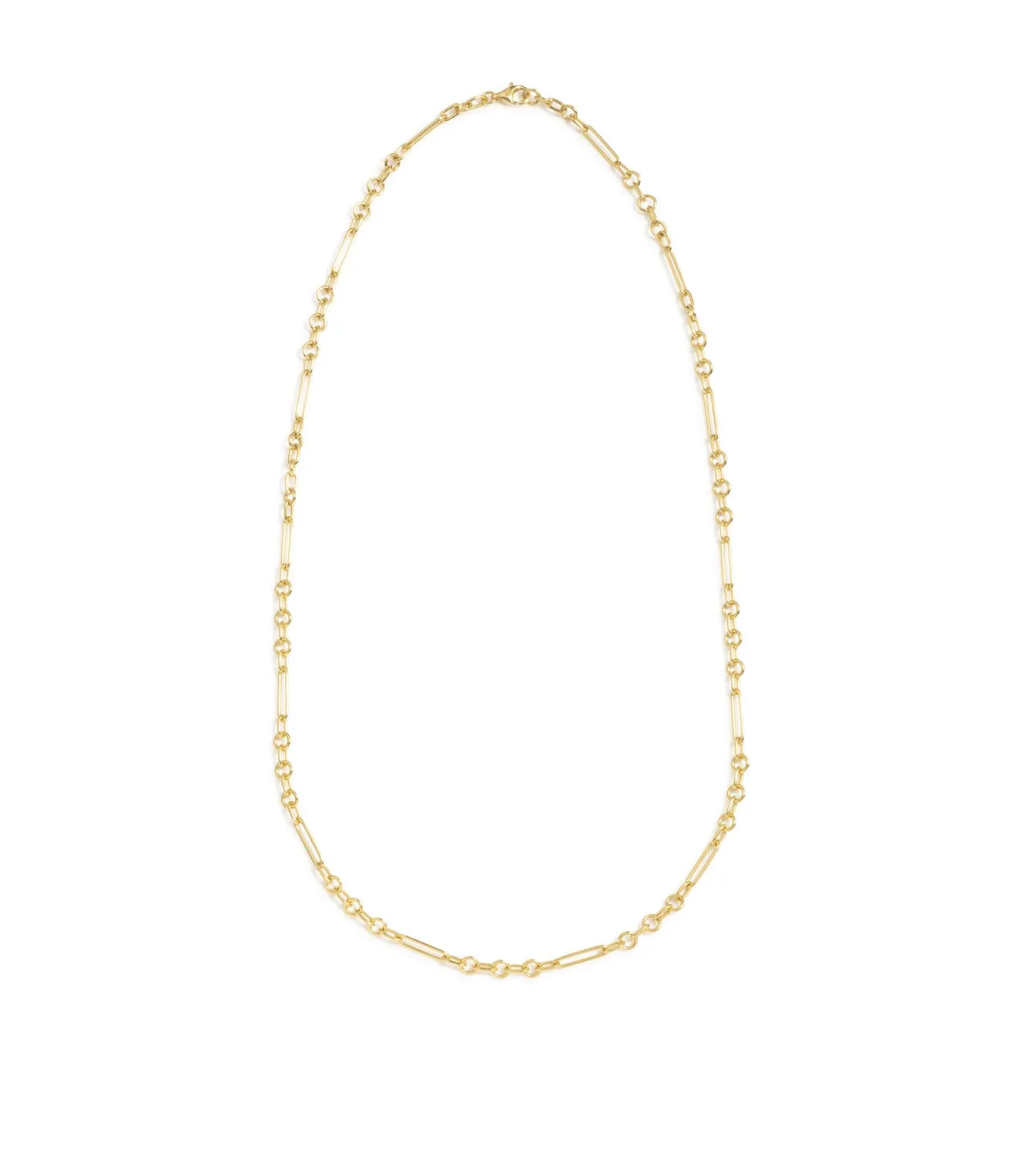 Fine Mixed Clip Chain Necklace