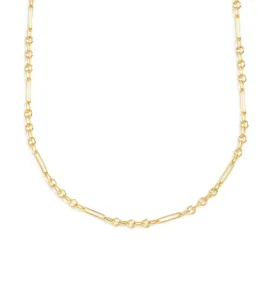 Fine Mixed Clip Chain Necklace