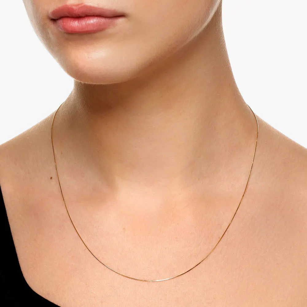 Fine Snake Chain in 10k Gold