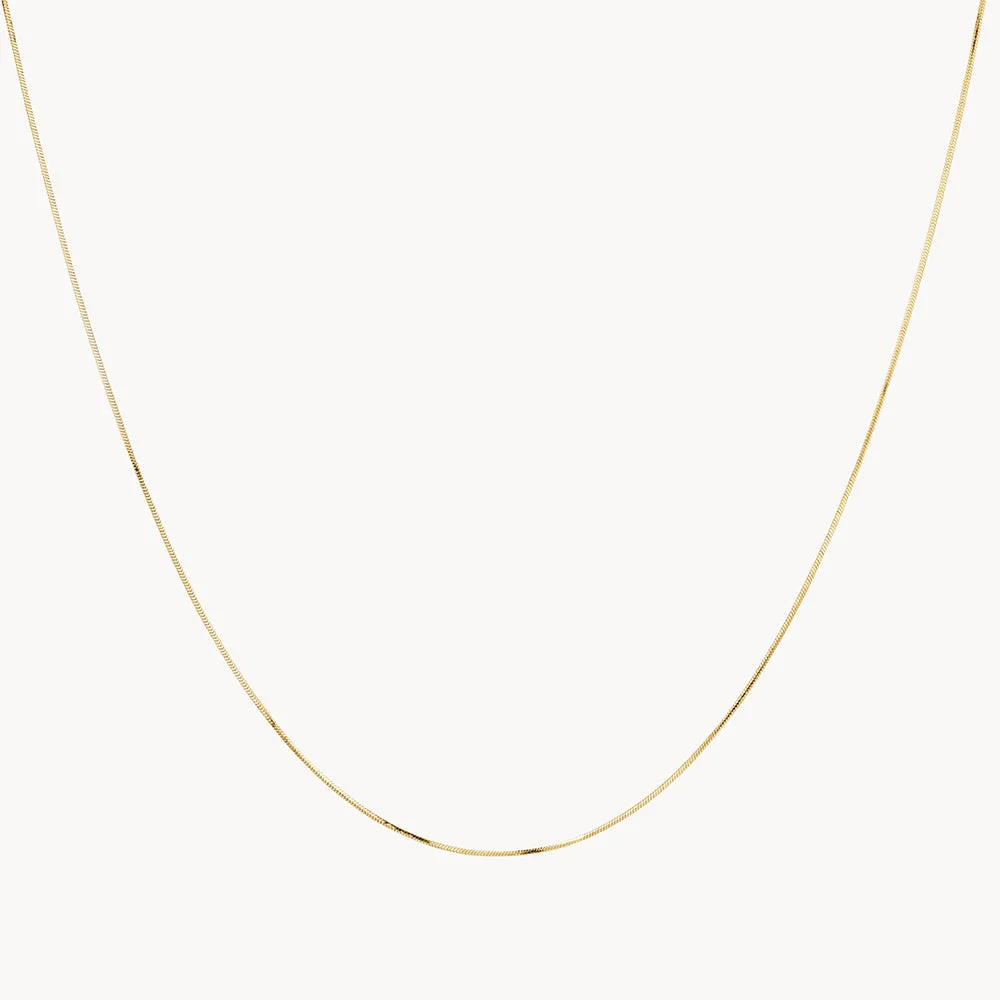 Fine Snake Chain in 10k Gold
