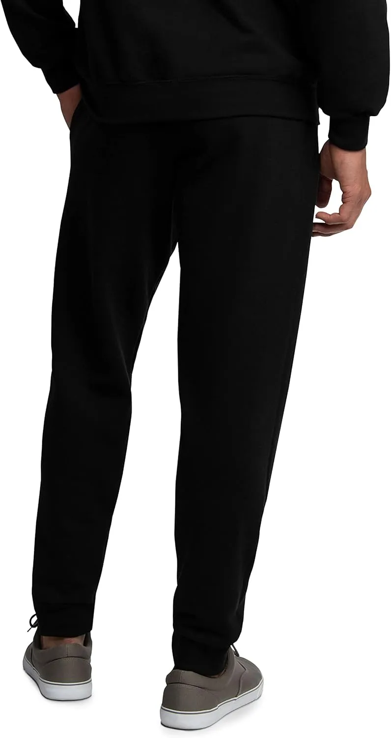 Fruit of the Loom Eversoft Fleece Joggers with Pockets, Relaxed Fit, Moisture Wicking, Breathable, Tapered Sweatpants
