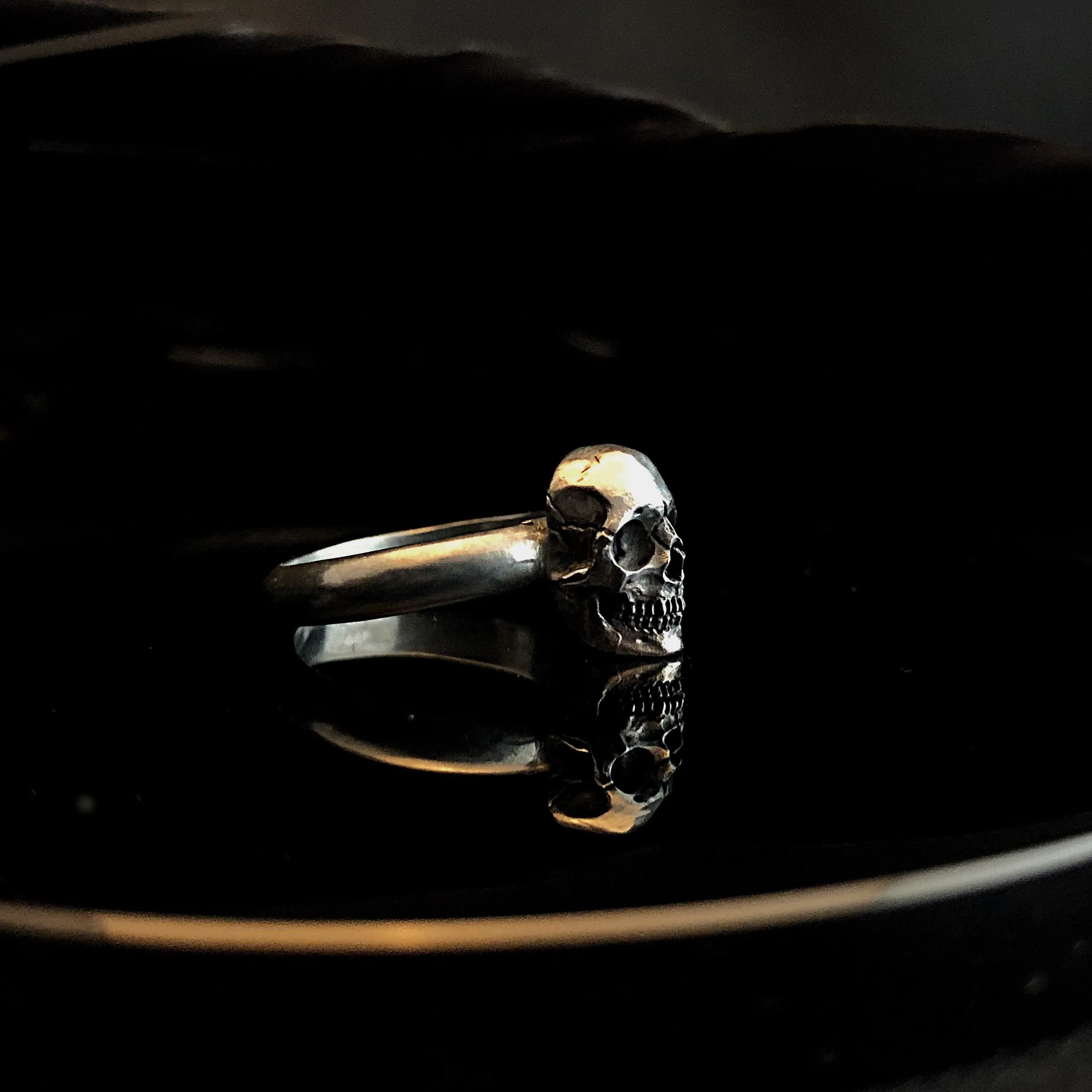 Full Skull Band Ring