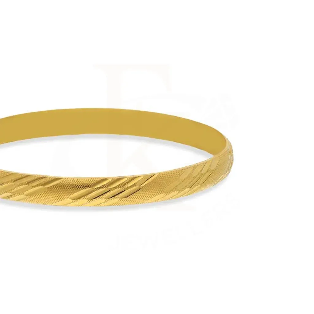 Gold Bangles in 21KT - FKJBNG21K1945