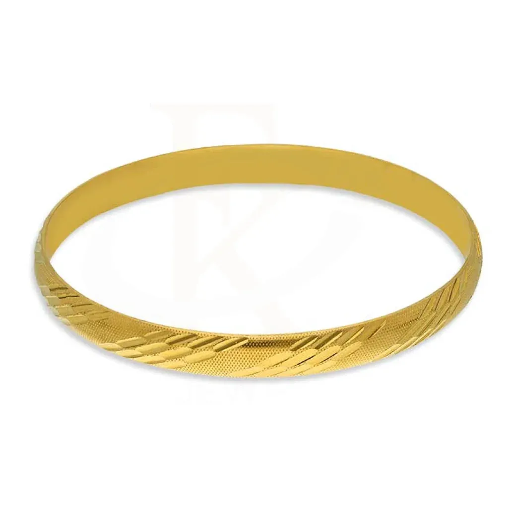 Gold Bangles in 21KT - FKJBNG21K1945