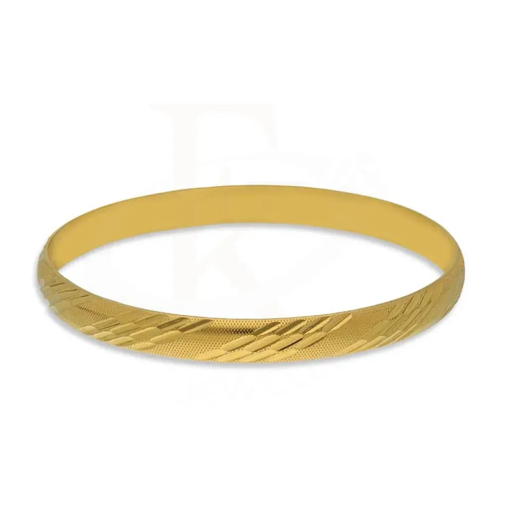 Gold Bangles in 21KT - FKJBNG21K1945