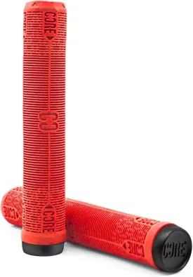Handlebar Grips for Bikes & Stunt Scooters Cycling Mountain Bike Super Soft Non Slip Longneck Grips Bar Ends Included Fits All Stunt Scooters and BMX Bikes