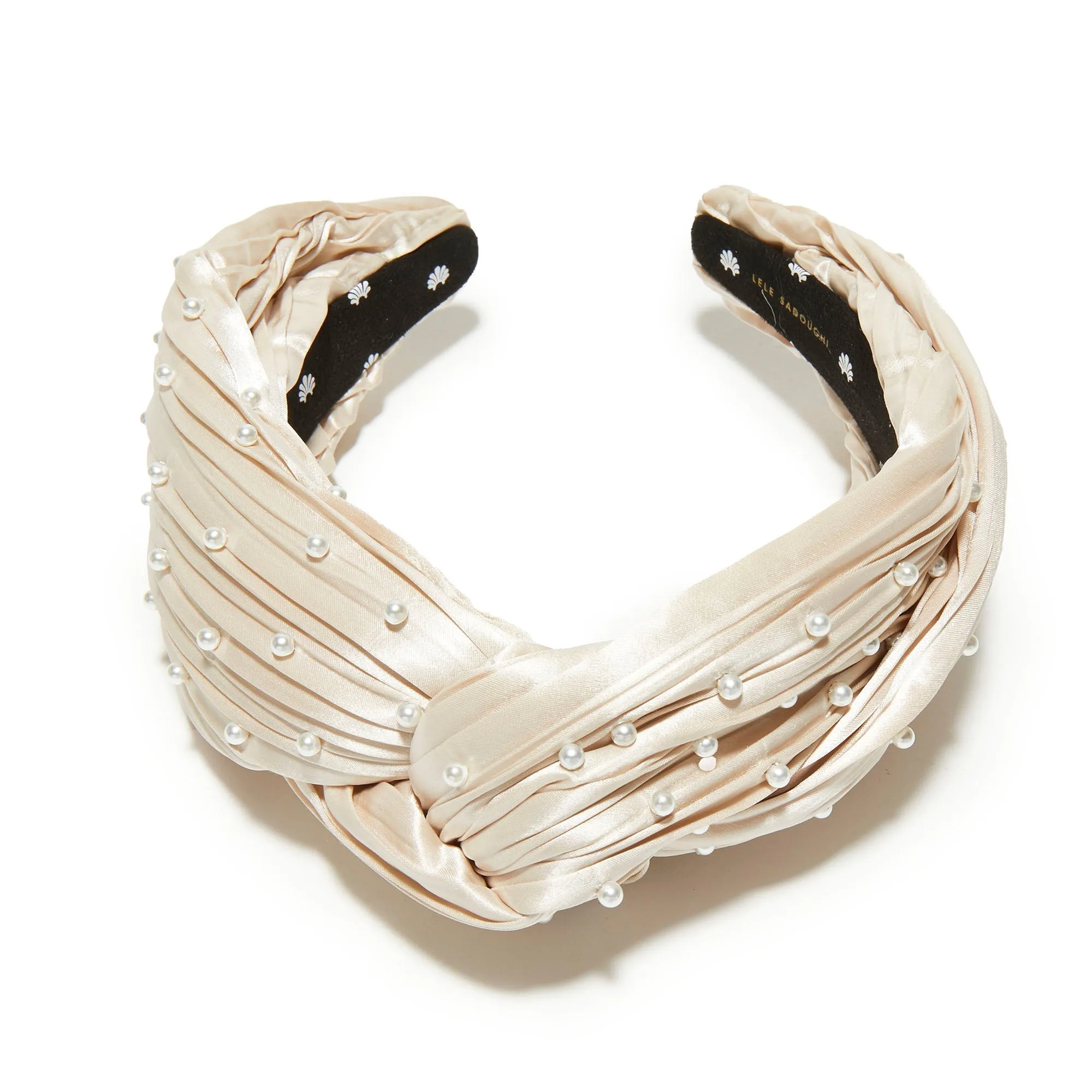 IVORY PEARL EMBELLISHED GRETA HEADBAND