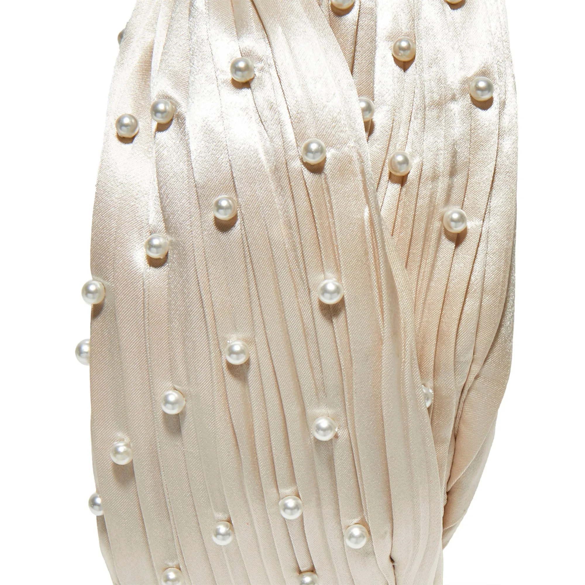 IVORY PEARL EMBELLISHED GRETA HEADBAND