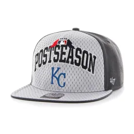 Kansas City Royals 47 Brand 2015 Postseason Playoffs Official On-Field Hat Cap