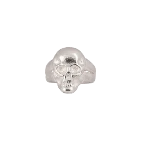 Le Crâne Skull Ring in Silver