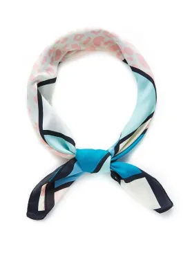 Leopard & Grid Bandana