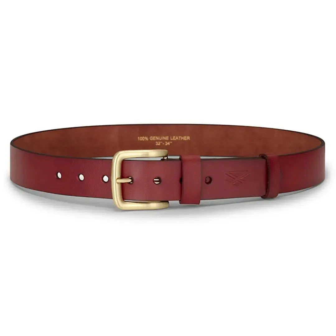 Luxury Leather Belt by Hoggs of Fife