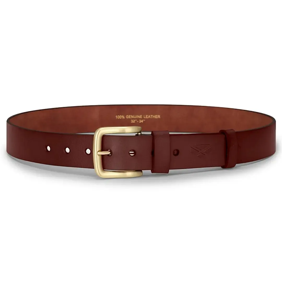 Luxury Leather Belt by Hoggs of Fife