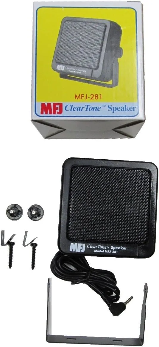 MFJ-281 MFJ281 Original MFJ Enterprises Speaker for Mobile radios, Clear Tone
