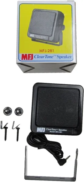 MFJ-281 MFJ281 Original MFJ Enterprises Speaker for Mobile radios, Clear Tone