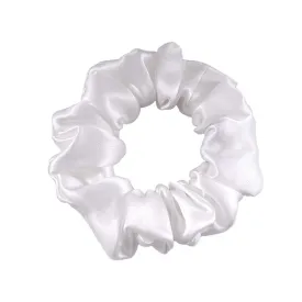 Midi Silk Scrunchies White - Dropshipping