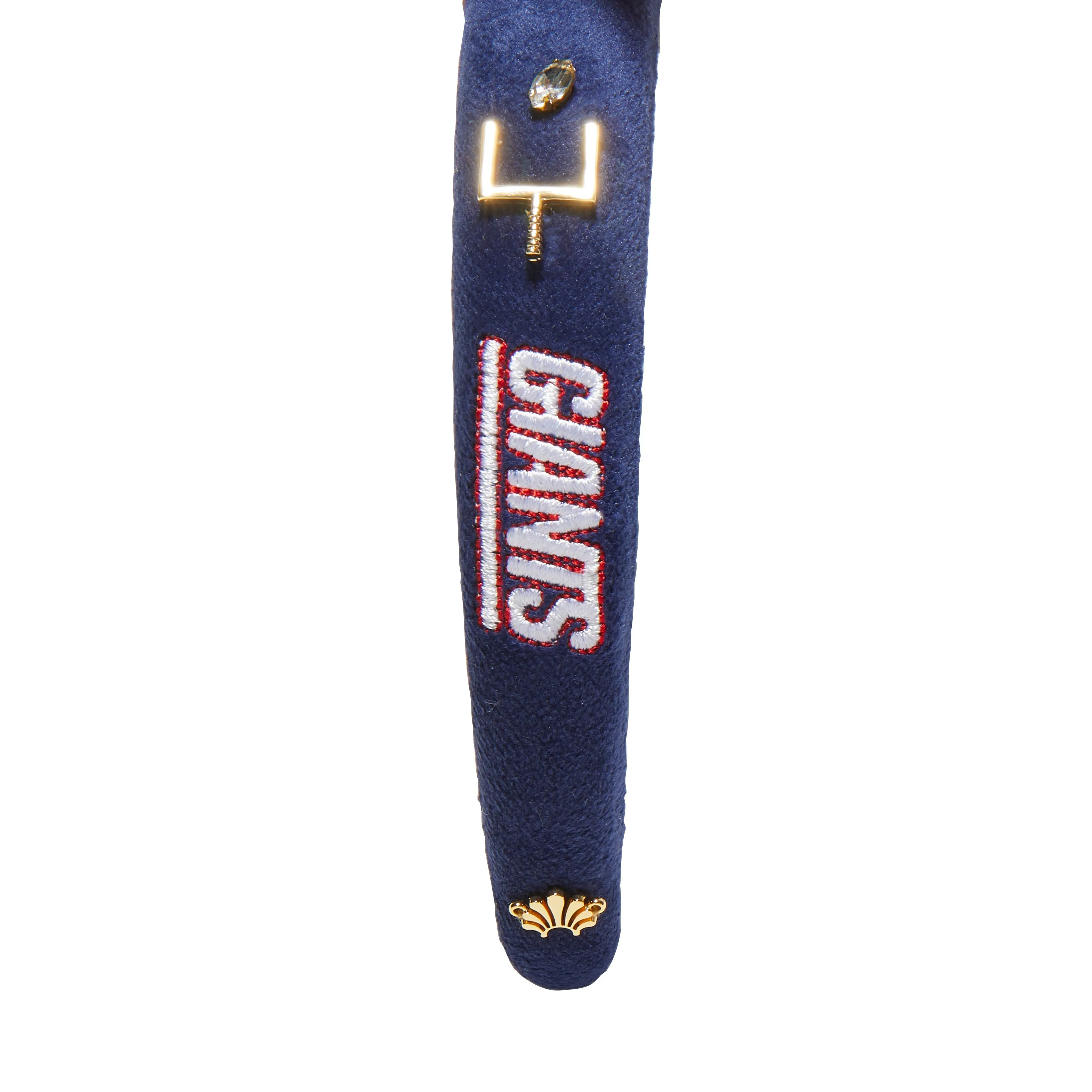 NEW YORK GIANTS LELE SADOUGHI X NFL BLUE CHARLOTTE HEADBAND