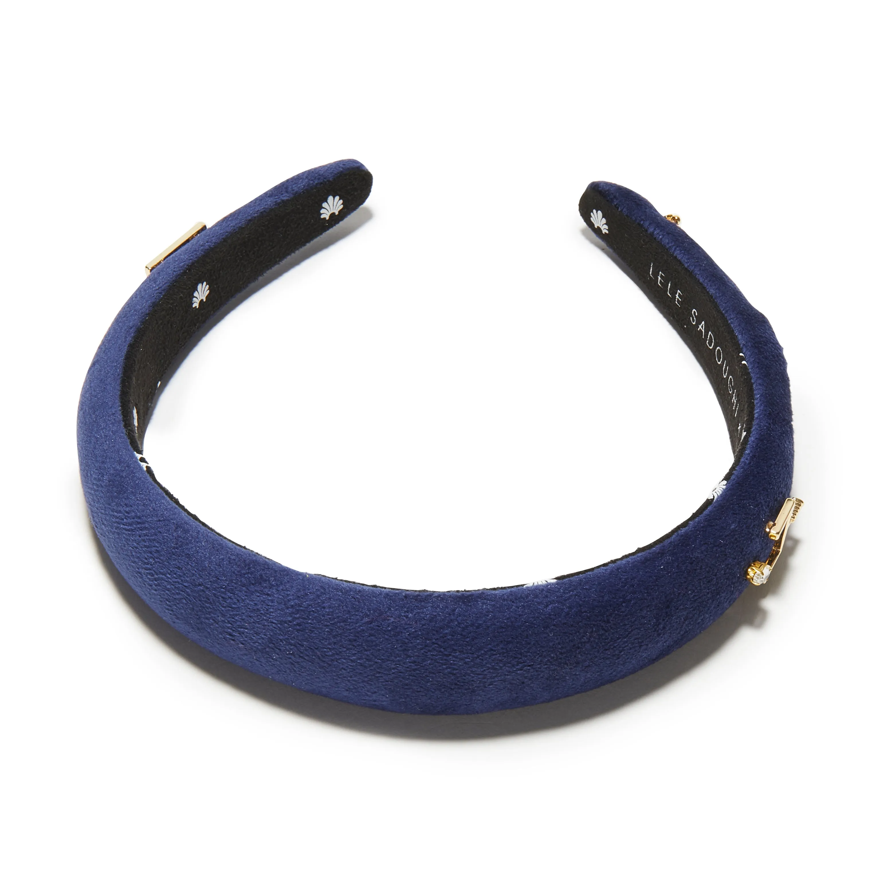 NEW YORK GIANTS LELE SADOUGHI X NFL BLUE CHARLOTTE HEADBAND