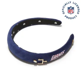 NEW YORK GIANTS LELE SADOUGHI X NFL BLUE CHARLOTTE HEADBAND
