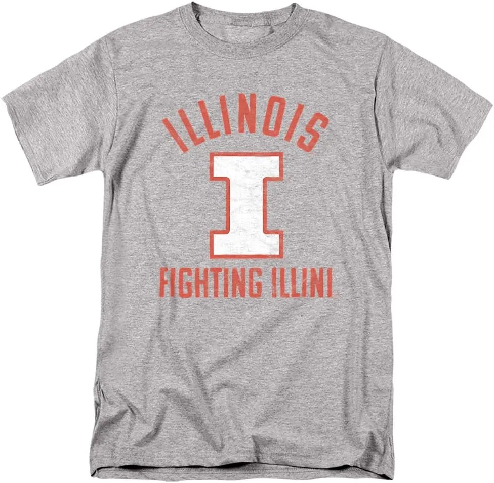 Official UIUC Logo Unisex Adult T Shirt